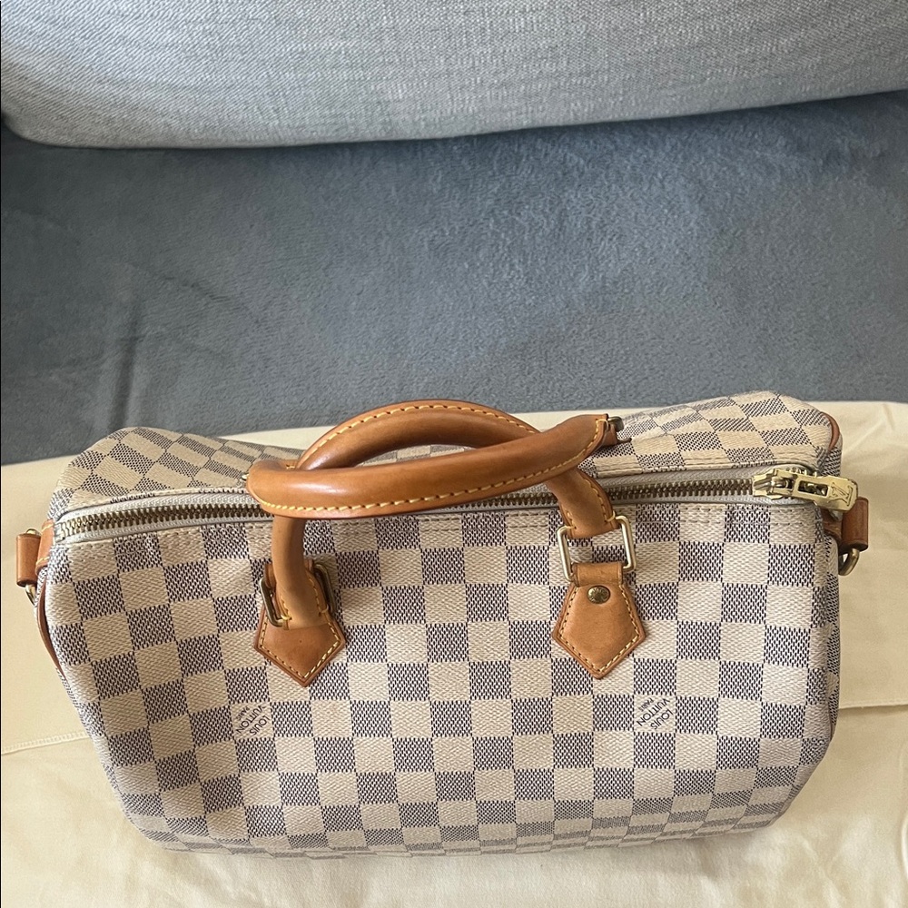 Louis Vuitton Speedy Damier Azure 30 Bandouliere - Picture 3 of 14
